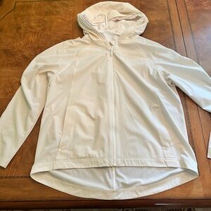 GUC Lululemon lightweight white jacket